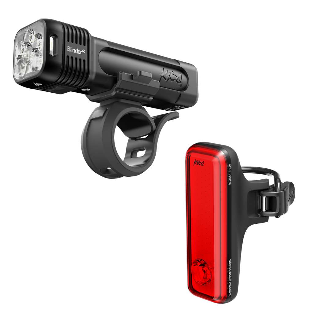Blinder 1400 & Blinder R-150 Rear Bike Light Set | Knog