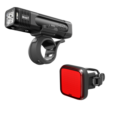 Blinder 900 & Blinder Square Rear Bike Light Set | Knog Blinder 900 & Blinder Square Rear Bike Light Set | Knog
