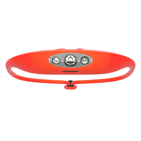 Knog Unisex – Quokka Run 150 Hoofdlamp voor volwassenen, transparant, grijs, eenheidsmaat